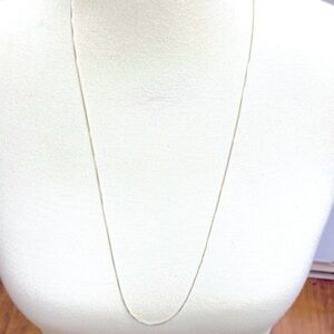 🆕 925 Sterling Silver Boxchain 30” Necklace - Unisex